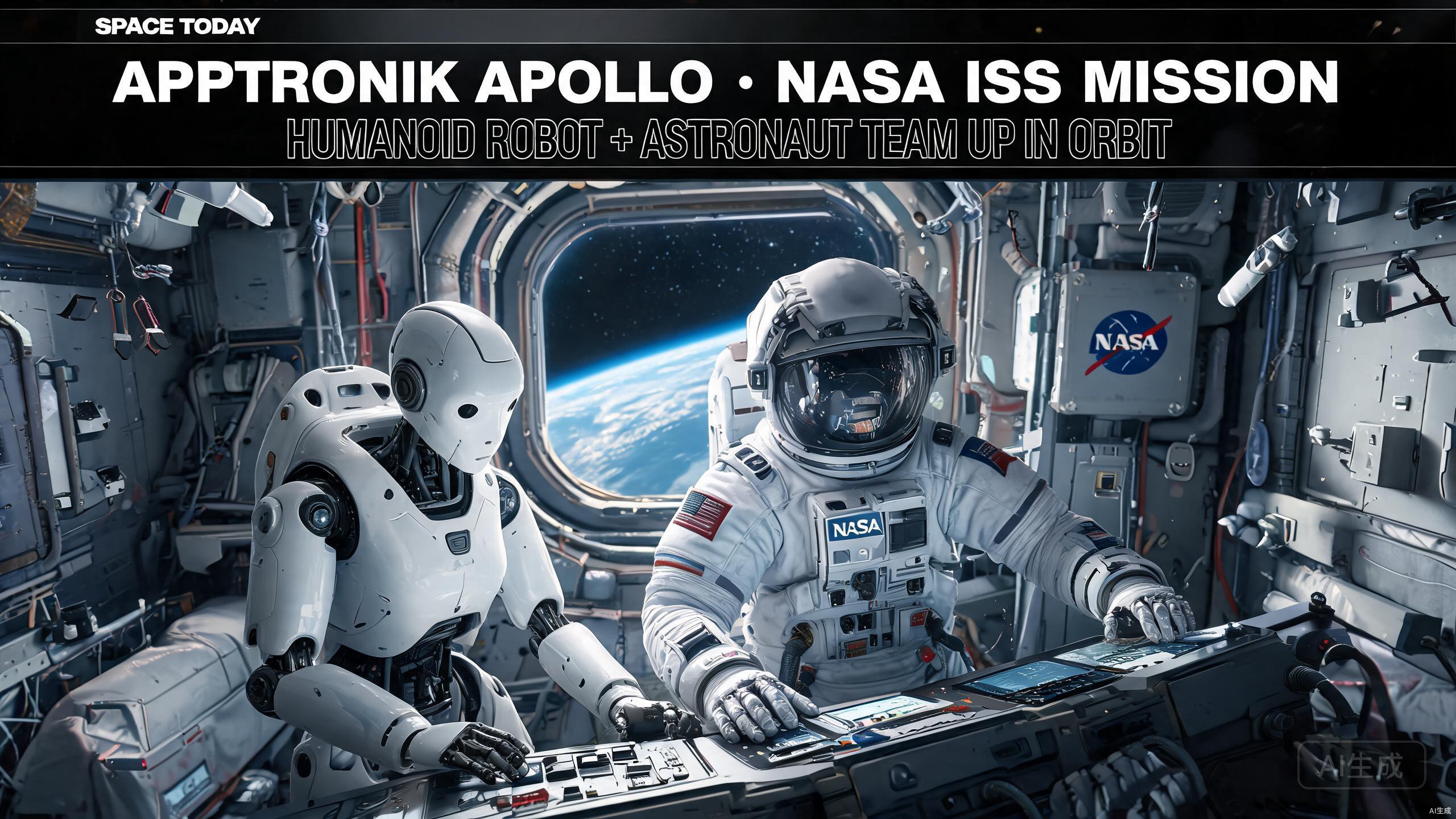 Apptronik Apollo humanoid Robot Partners with NASA for Space Operations