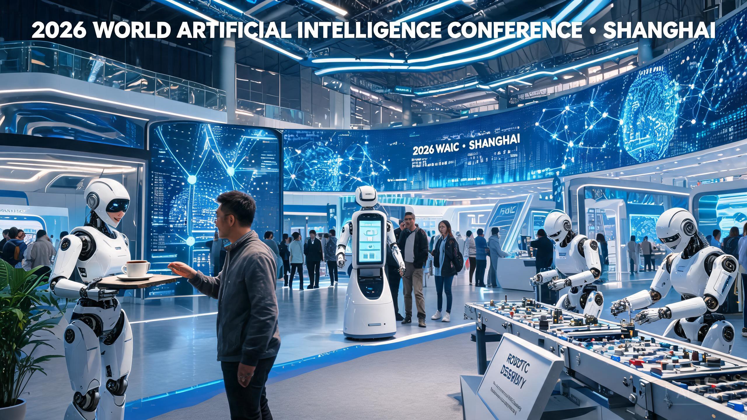 WAIC 2026: 60 Humanoid Robots Go On Duty as Industry Reaches Inflection Point